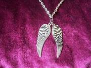 Angel wing necklace 5cm