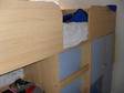 2 CHILDRENS beds with wardrobe,  3 drawers and desk built....