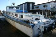 Classic Wooden Houseboat 